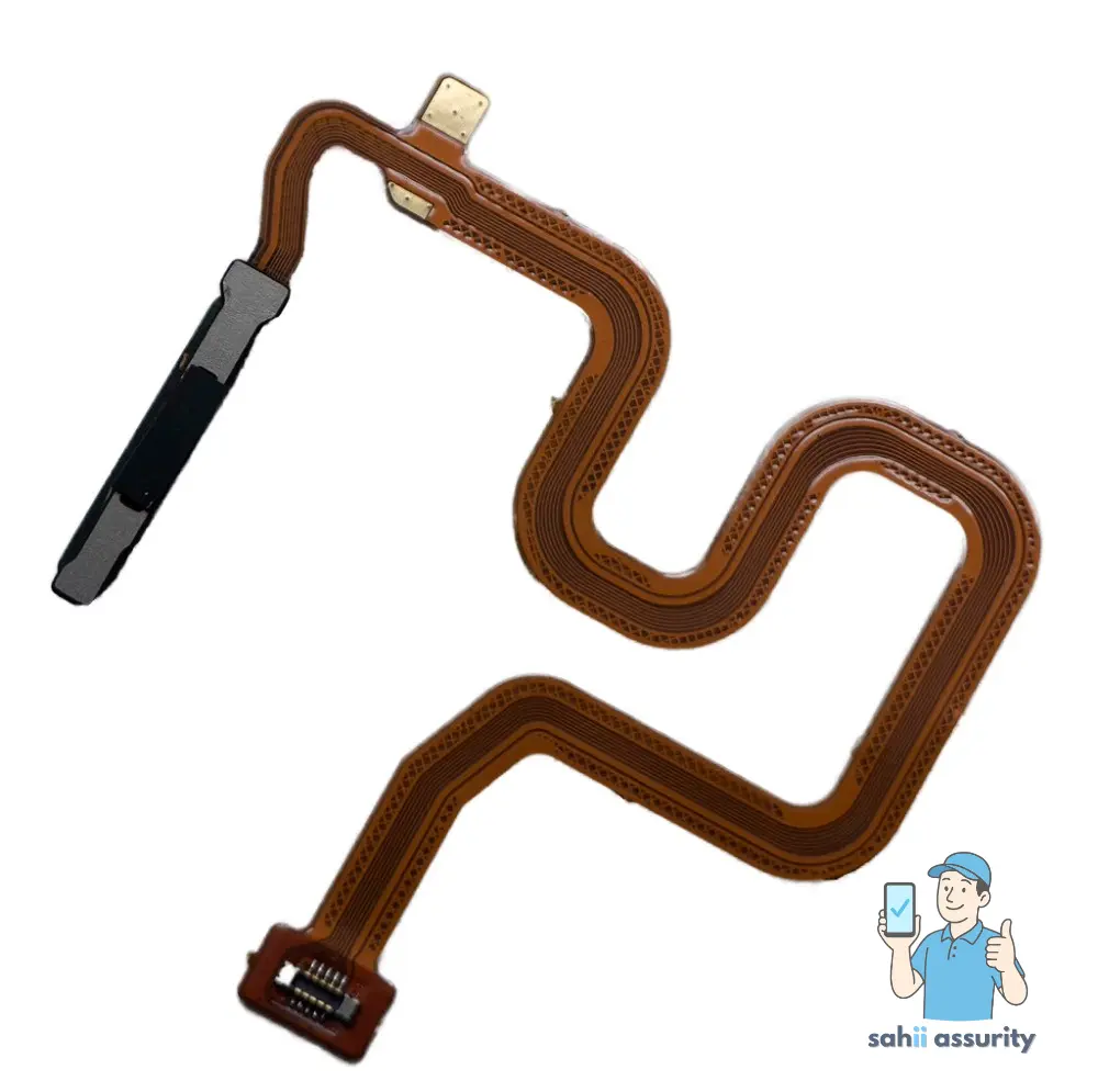 Fingerprint Sensor with Flex Cable for Realme Narzo 20 Pro White thumbnail